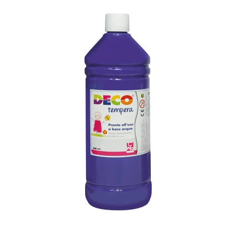 Tempera in flacone Deco 500 ml - blu oltremare - PF550/10
